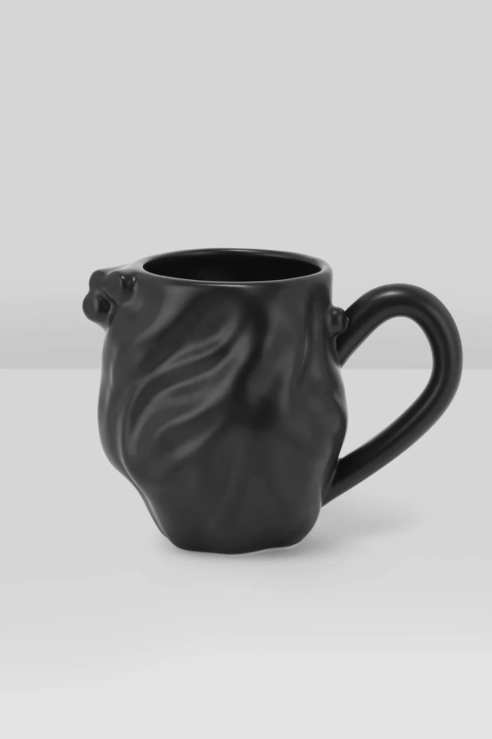 Black Heart Mug - Black