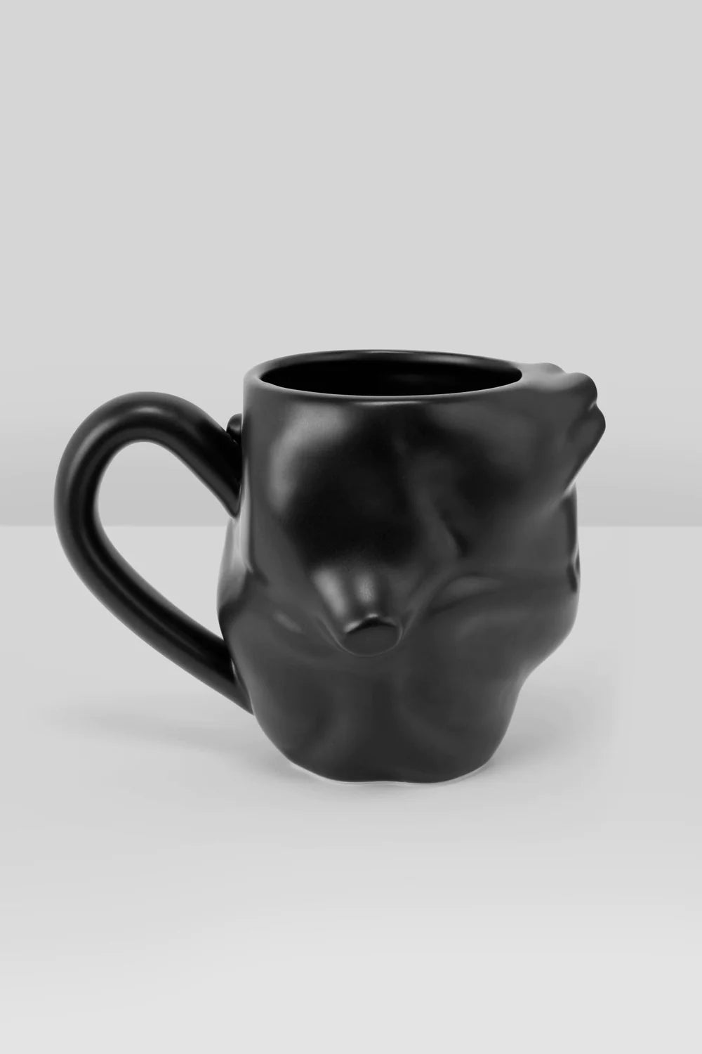 Black Heart Mug - Black