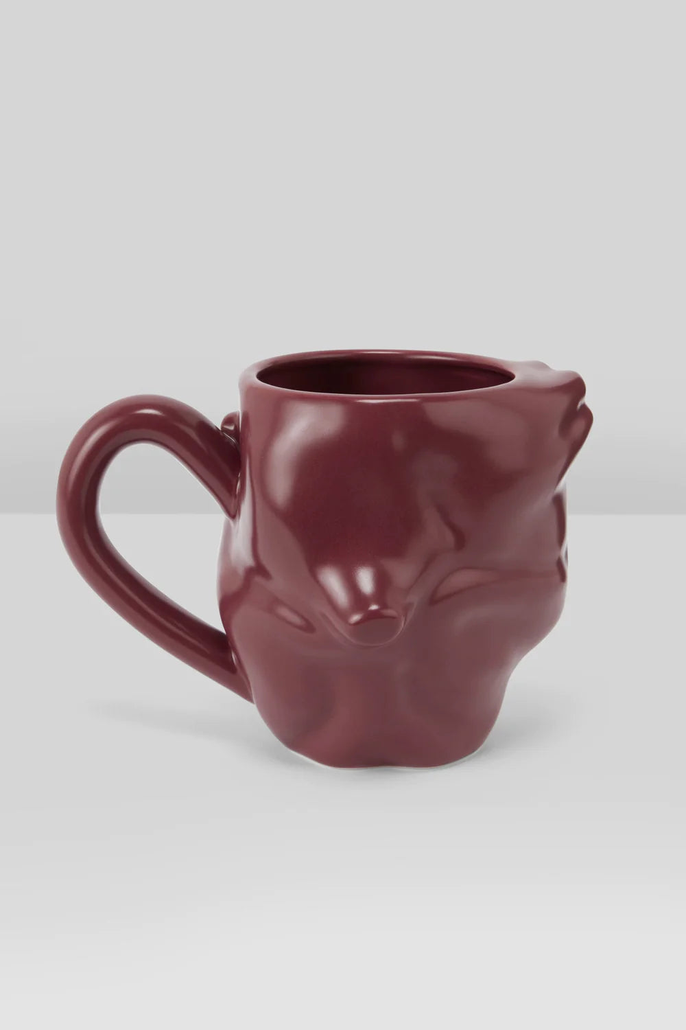 Black Heart Mug - Red