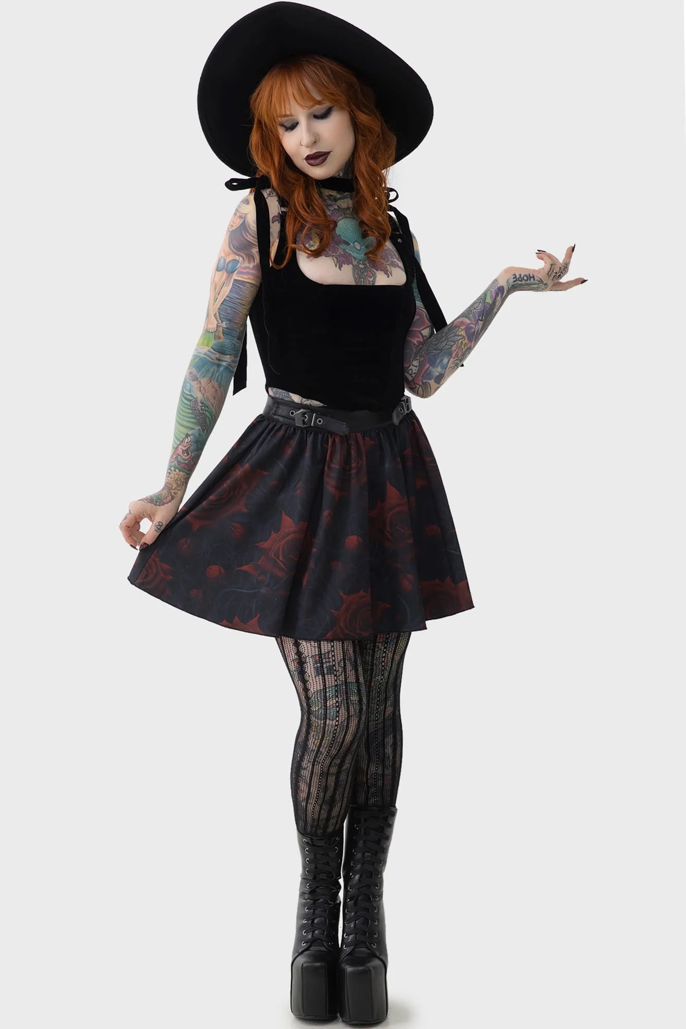 Blood Rose Skirt