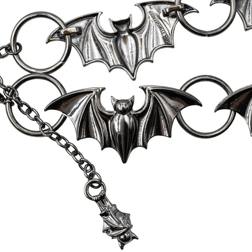 Batty Bats Black Chain Belt