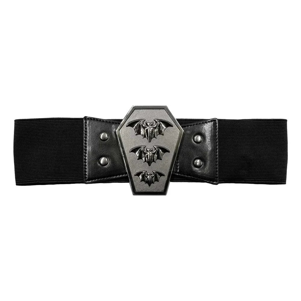 Elastic Waist Belt Bat Coffin
