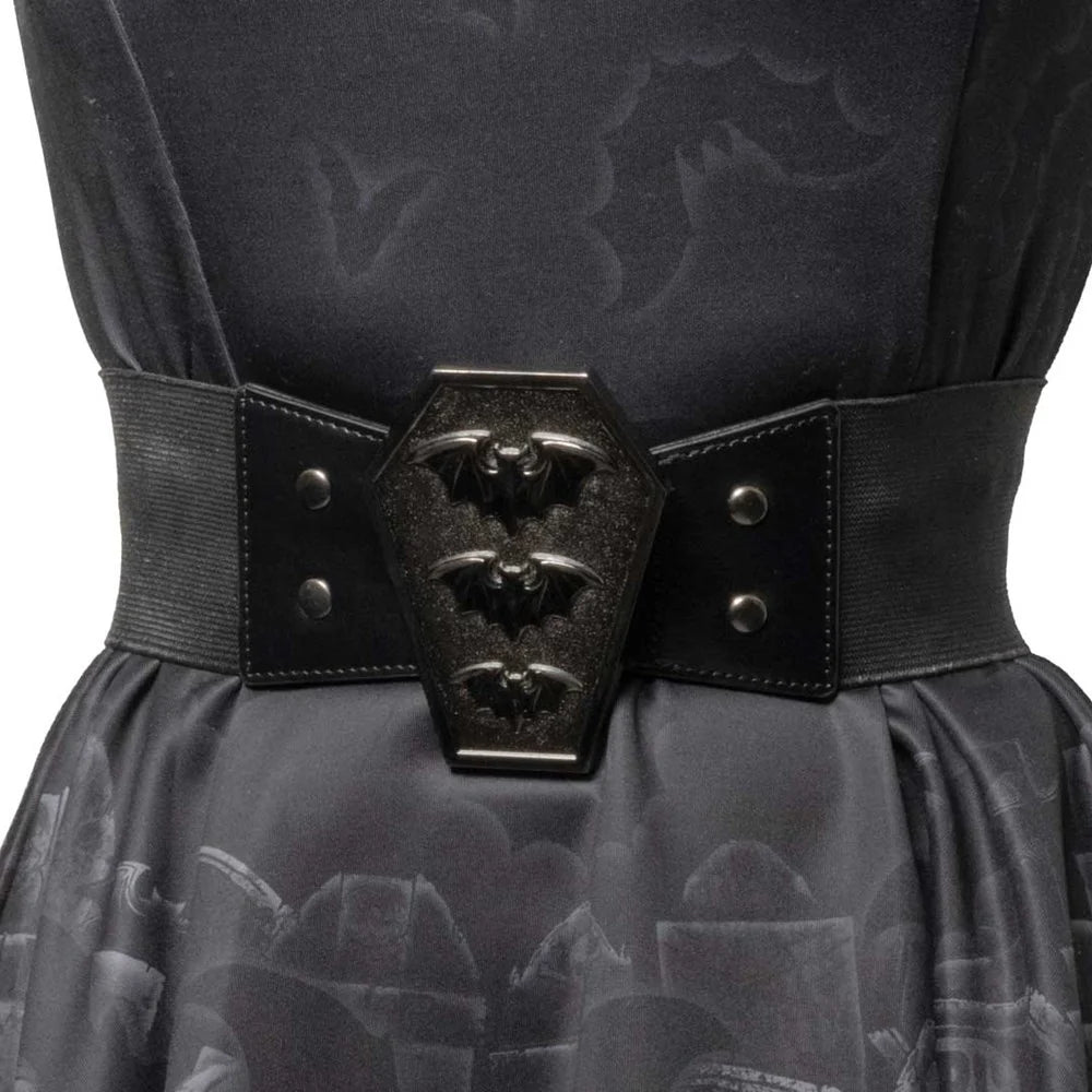 Elastic Waist Belt Bat Coffin