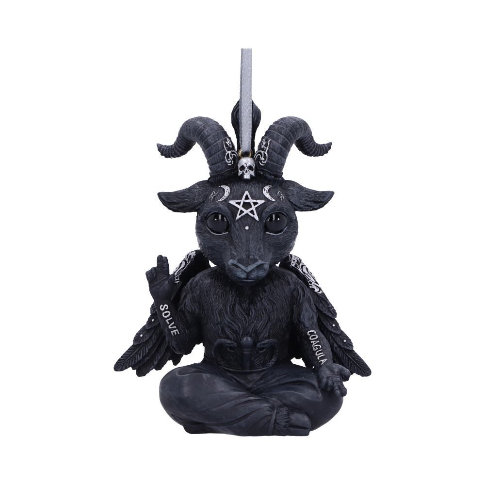 Baphoboo Black Baby Baphomet Hanging Ornament 11cm