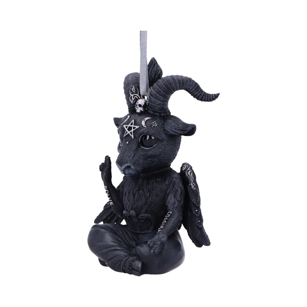 Baphoboo Black Baby Baphomet Hanging Ornament 11cm