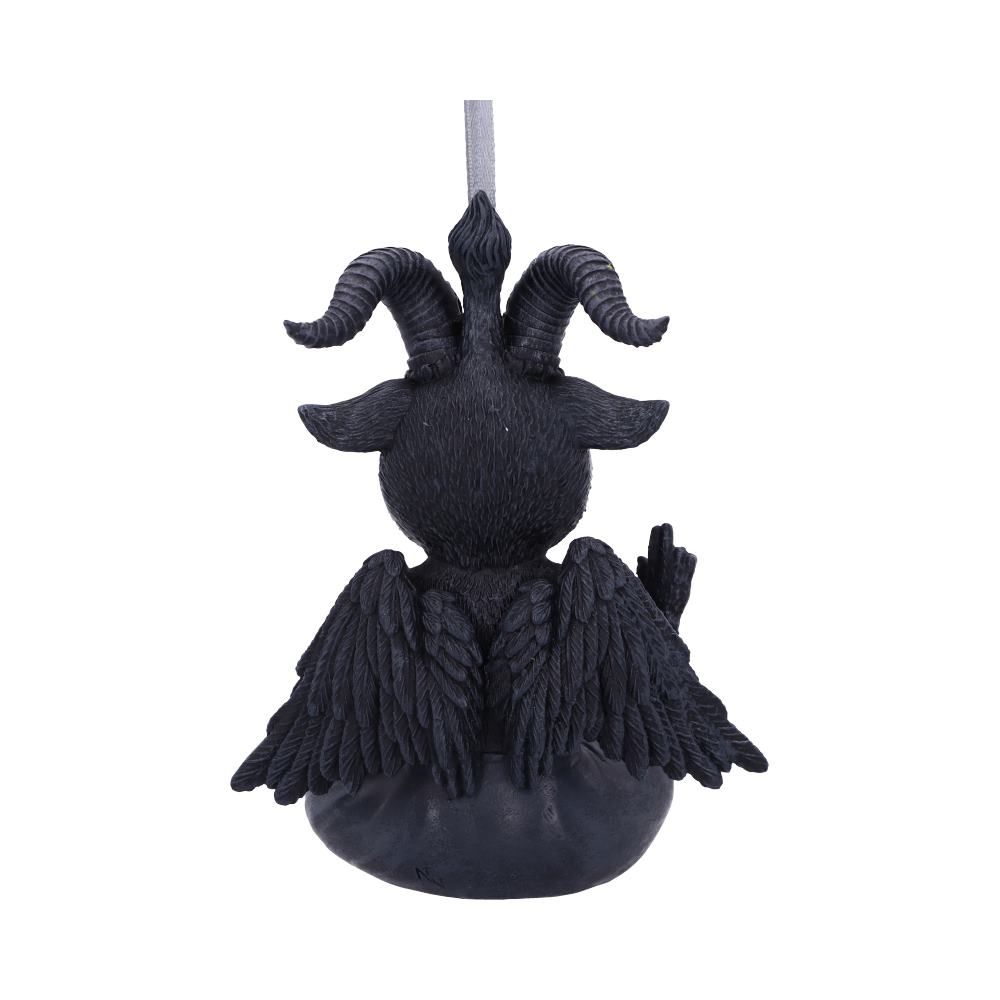 Baphoboo Black Baby Baphomet Hanging Ornament 11cm