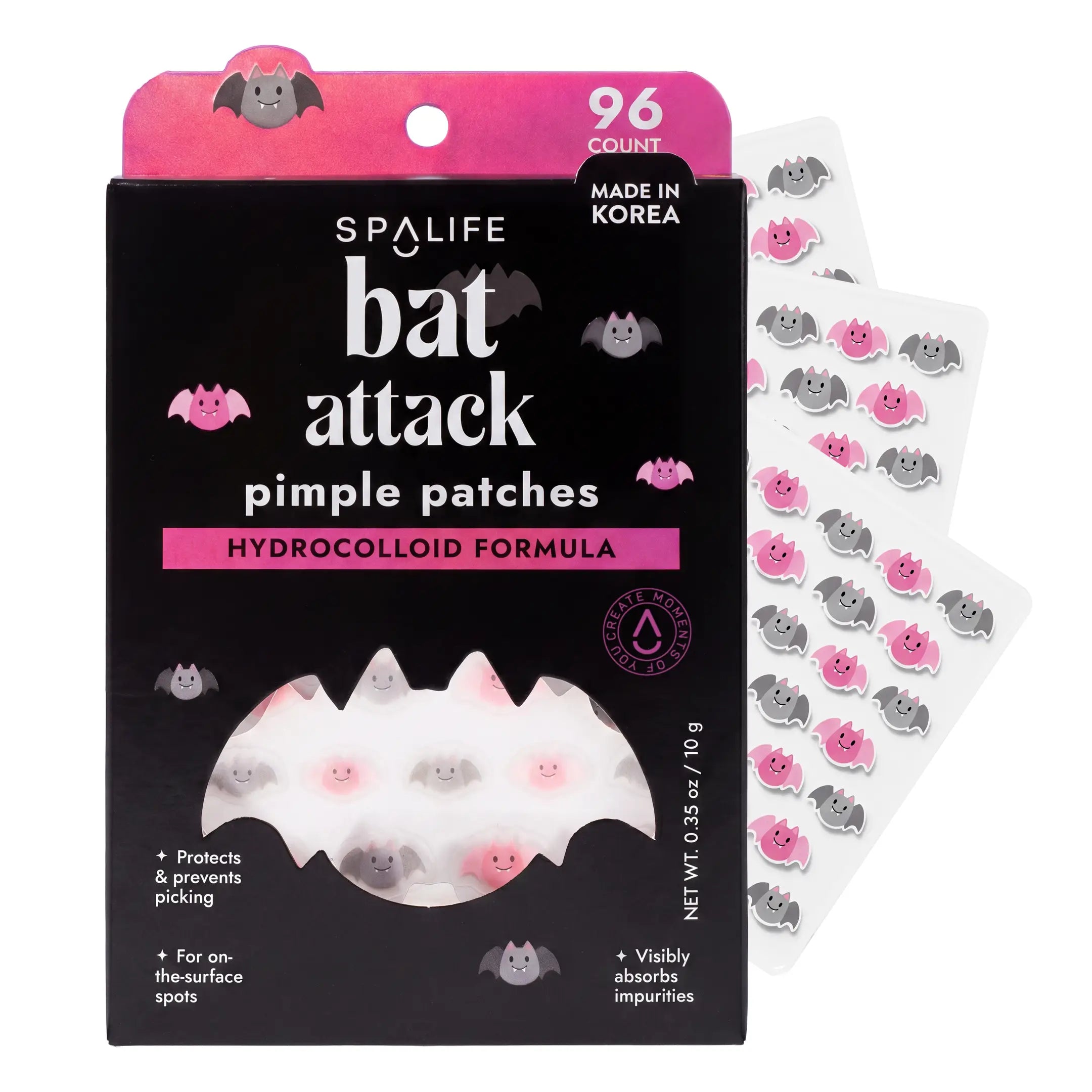Limited Editon Halloween Bat Attack Hydrocolloid Pimple Patches