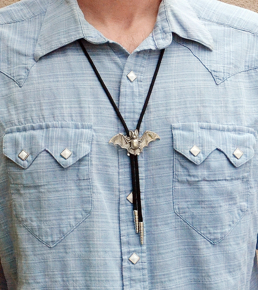 Bat Bolo Tie