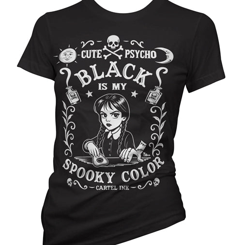 Black Is My Spooky Color - Women's T-Shirt