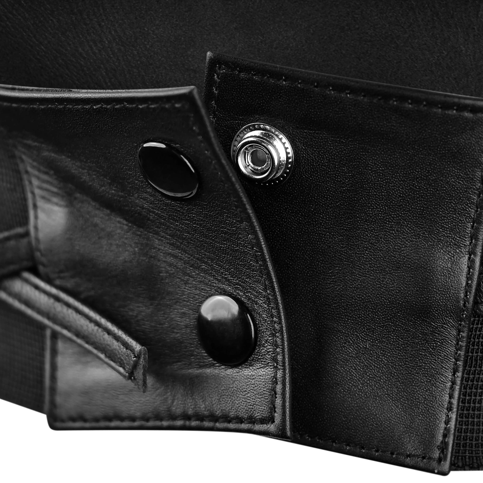 Leather Wide Corset Belt