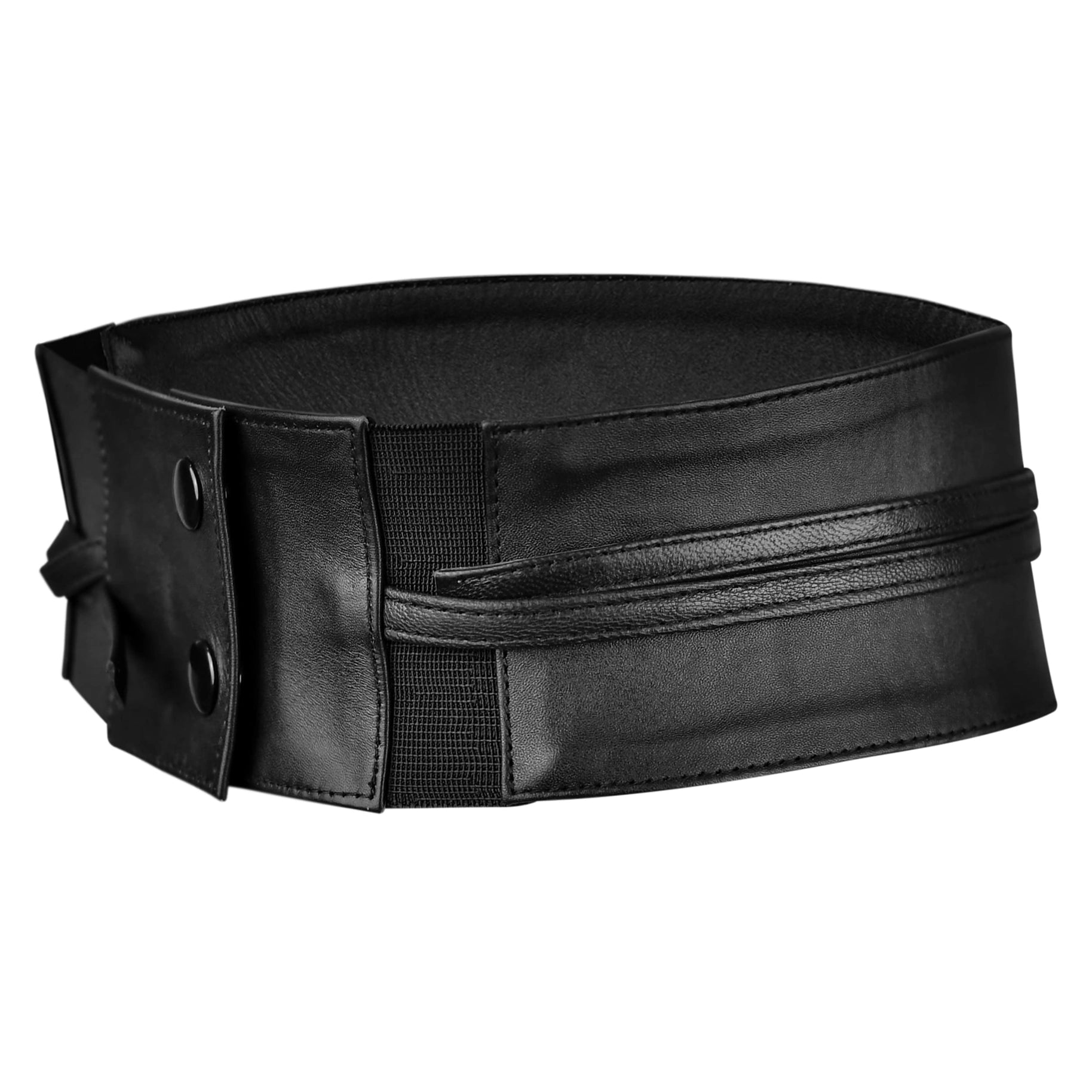Leather Wide Corset Belt