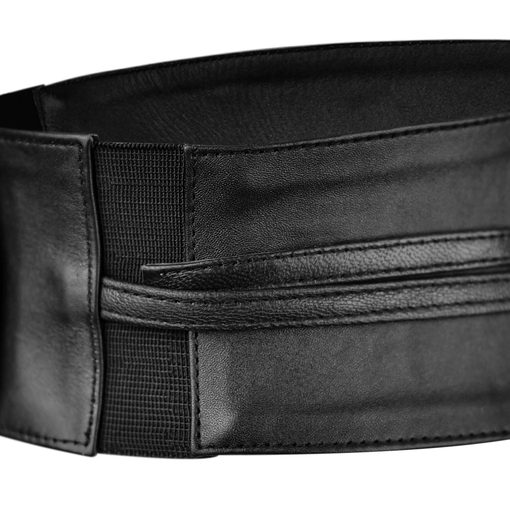 Leather Wide Corset Belt
