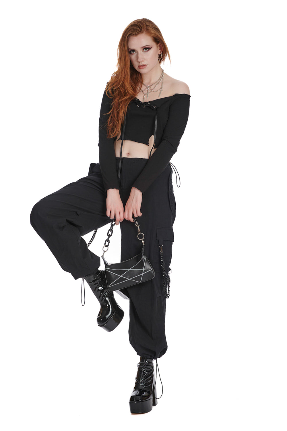 Black Riotus Trousers