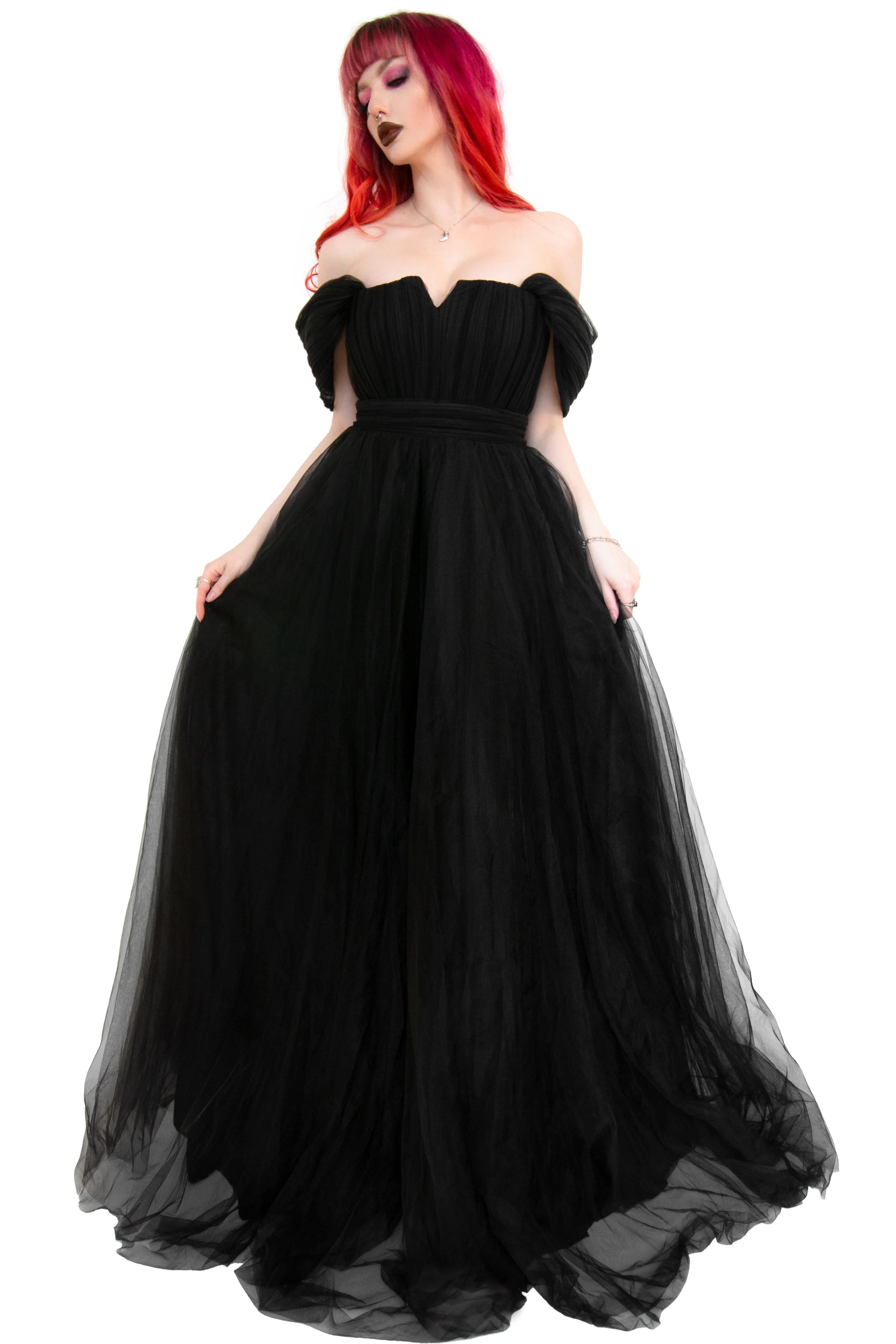 Black Swan Gown - Limited Edition – Bloody Rose Boutique