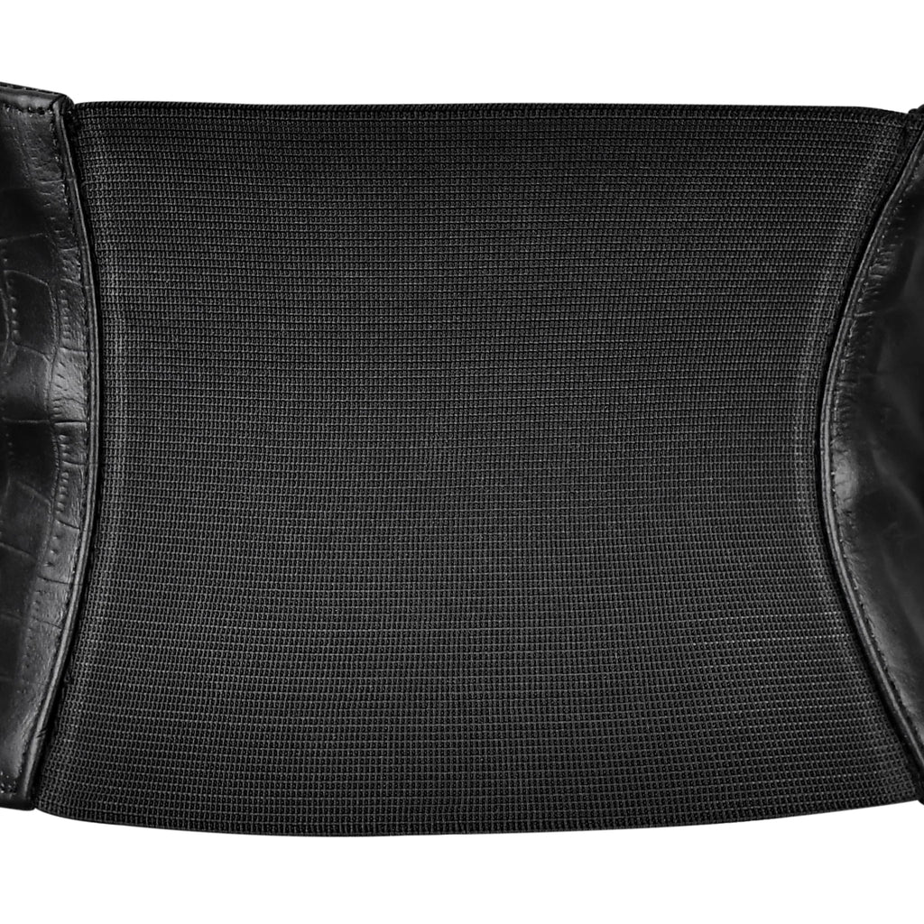 Black & Green Corset Belt
