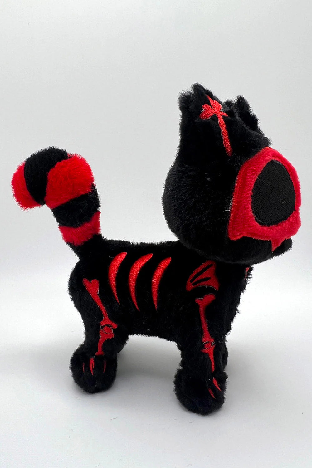 Blood Skelekitty Plush Keychain