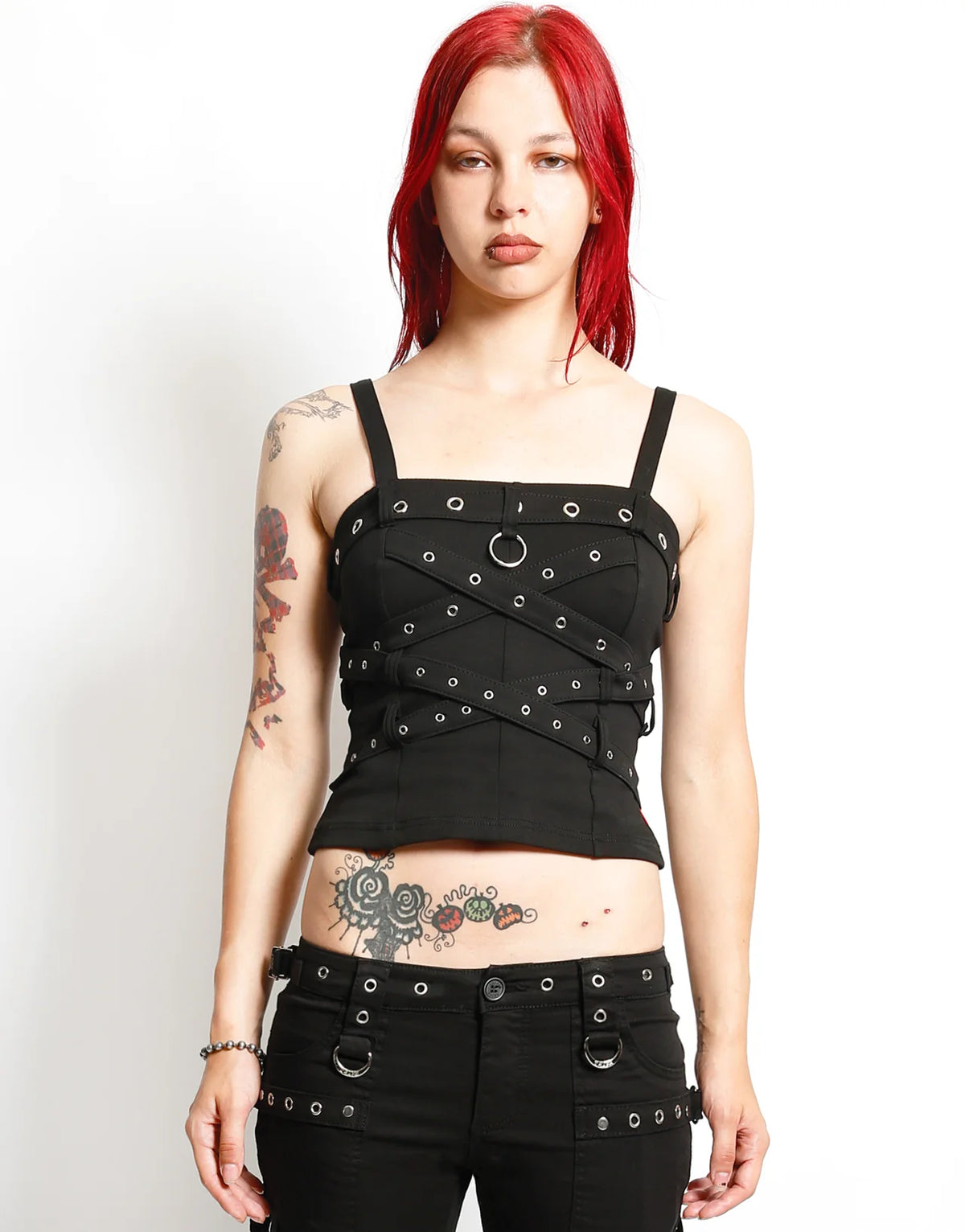 Criss Cross O-Ring Corset