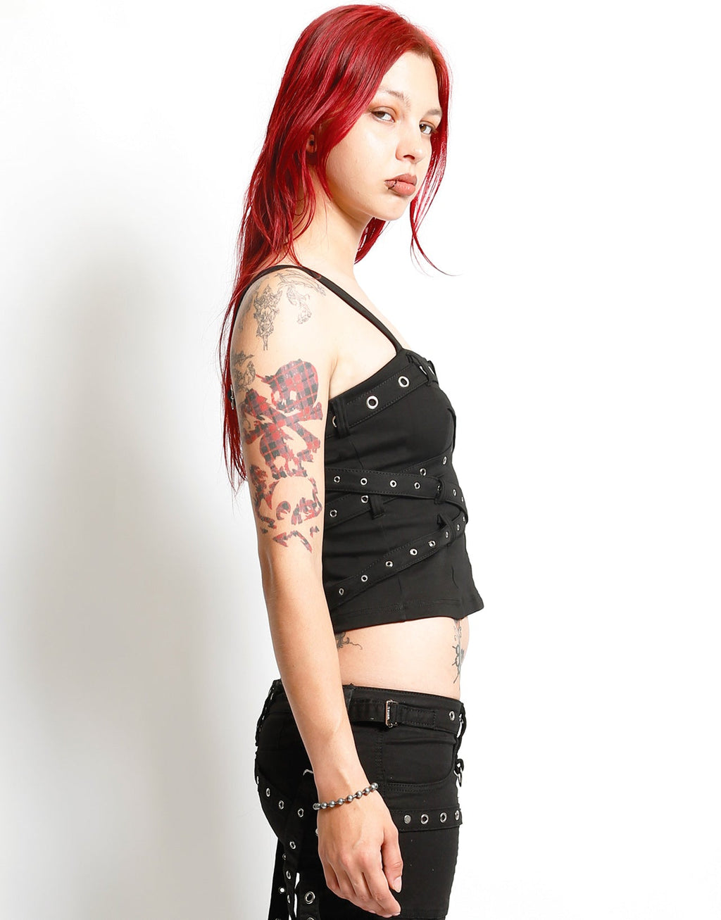 Criss Cross O-Ring Corset