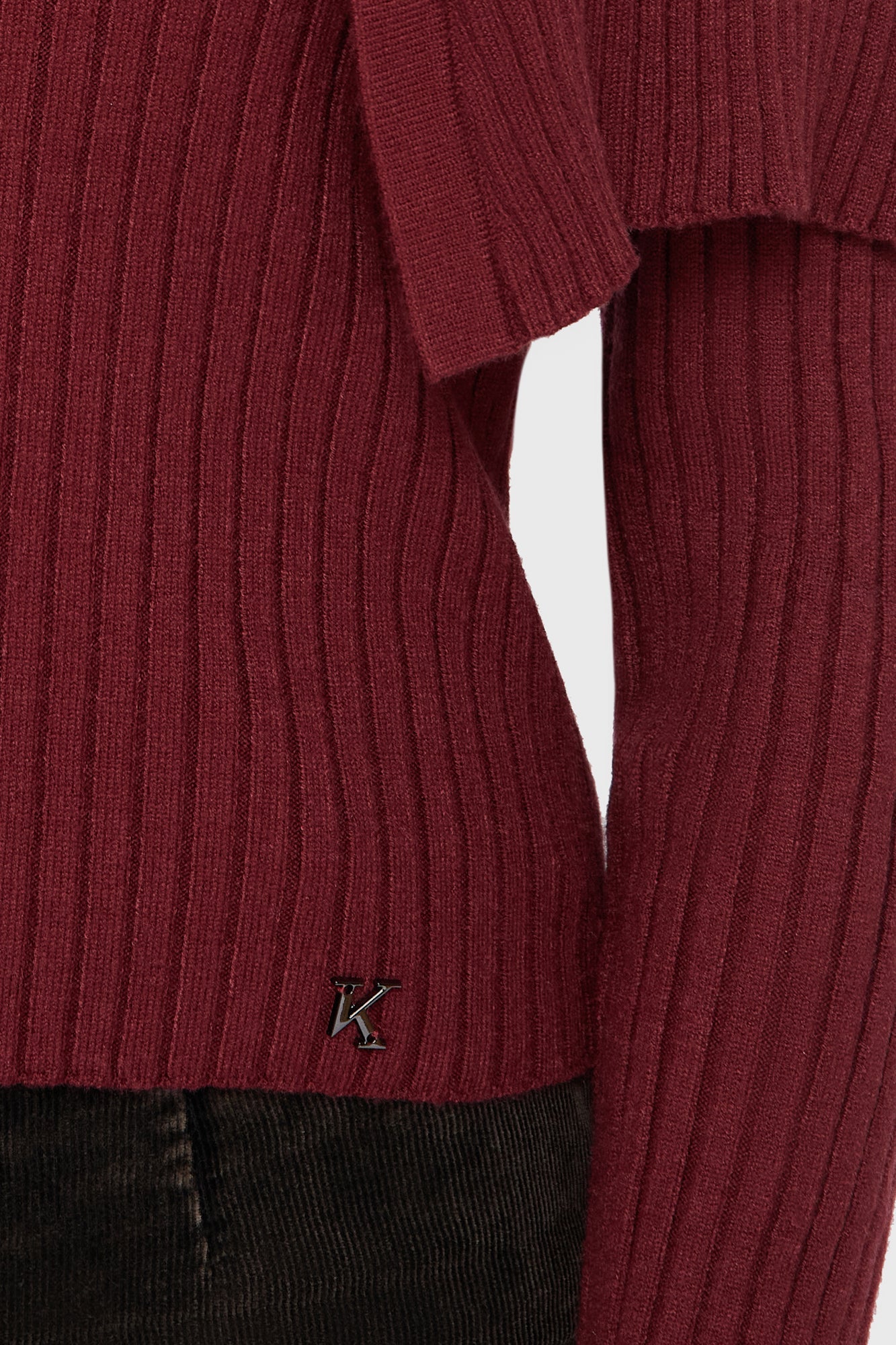 Dusk Empress Knit Top [Red]