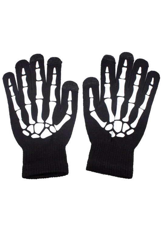 Dead Fingers Skeleton Gloves