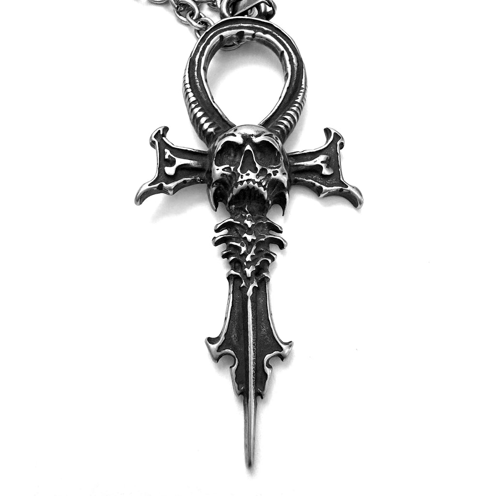 Lip Service X Riddick Death Ankh Necklace