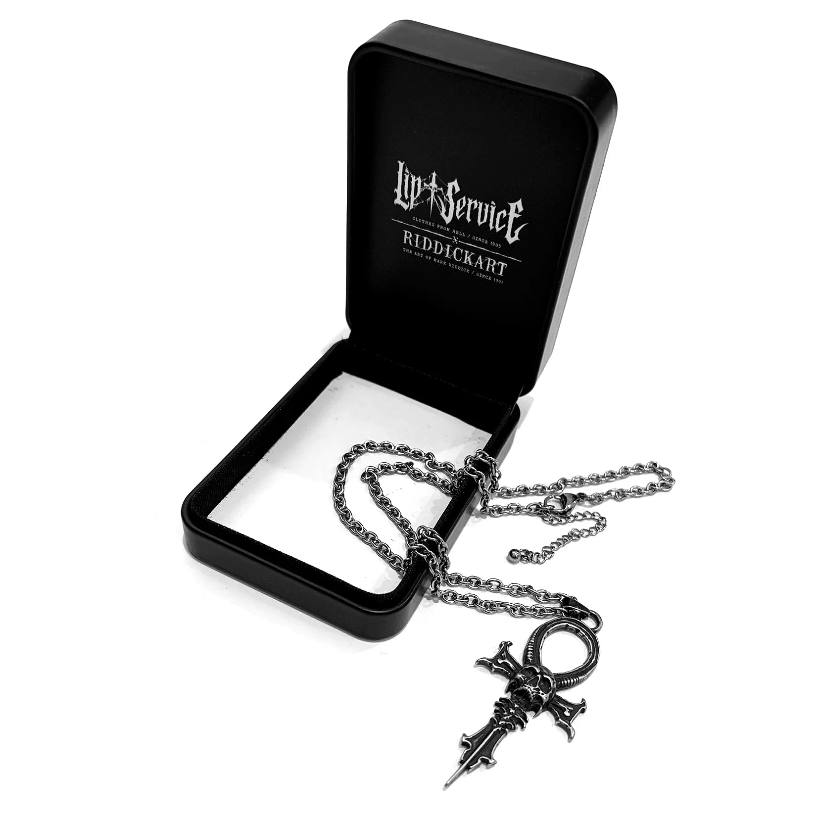 Lip Service X Riddick Death Ankh Necklace