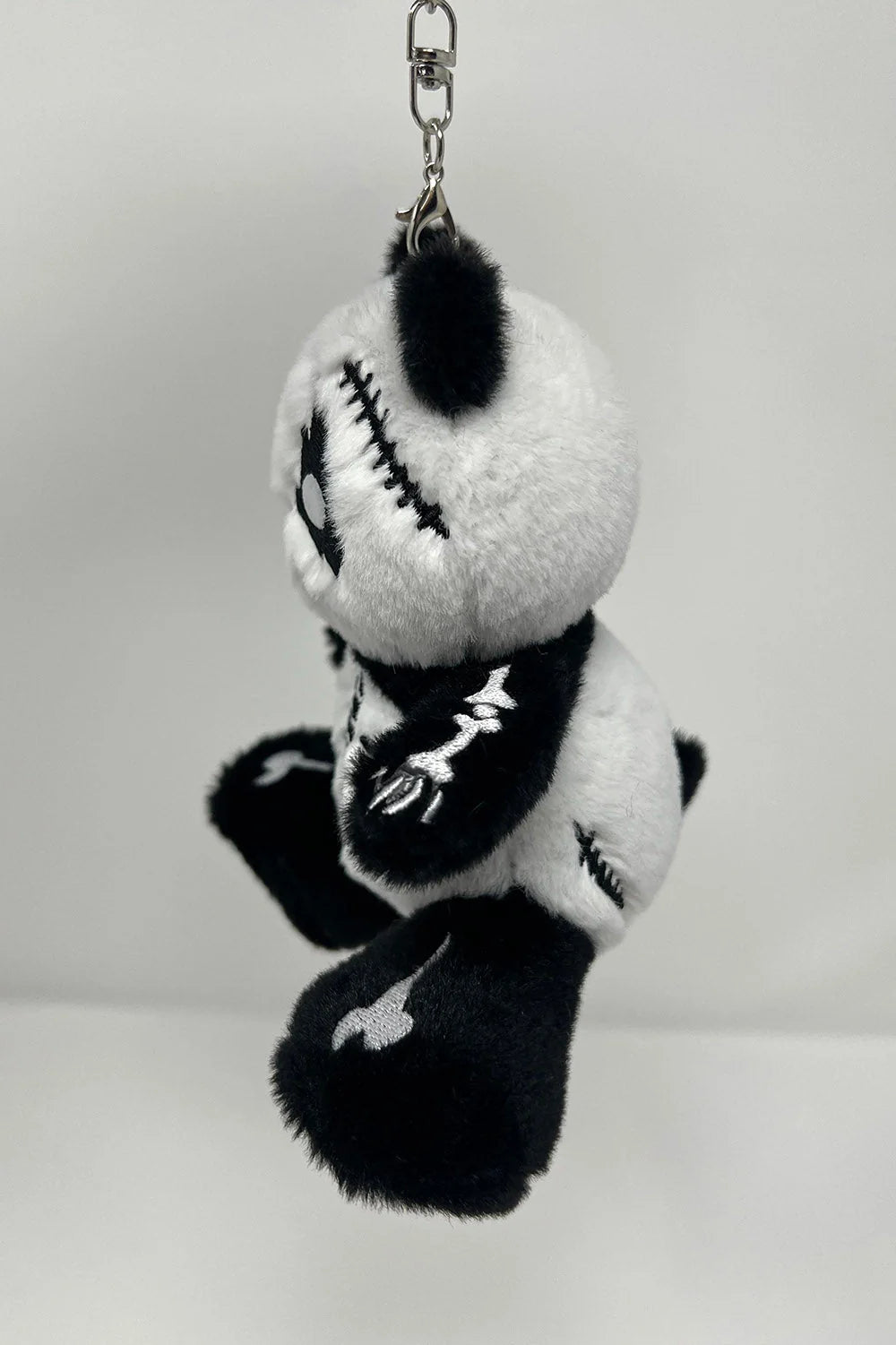 Death Metal Panda Plush Keychain