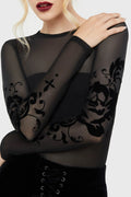 Eerie Edith Top