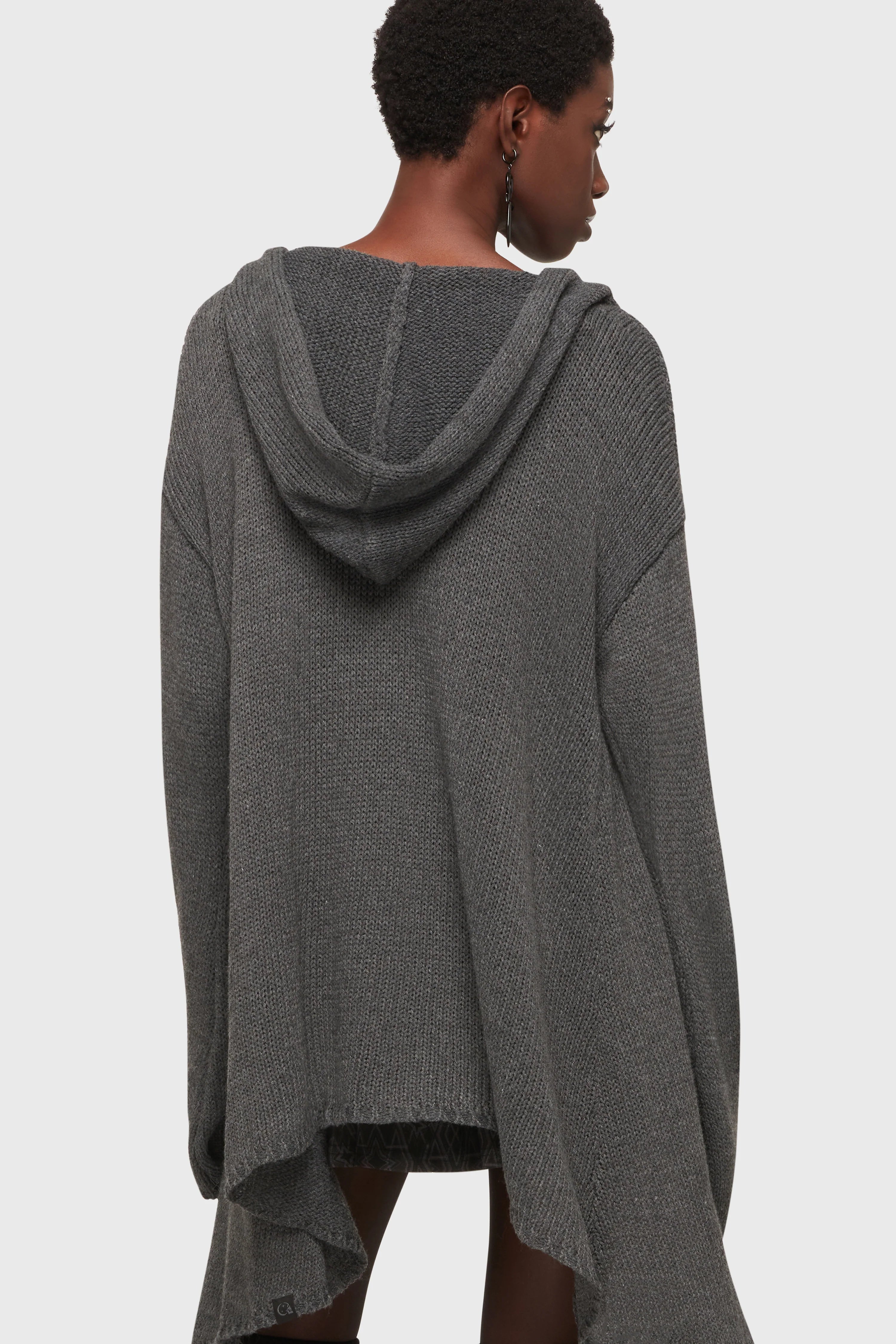 Forget Wishing Knit Cardigan [Grey]