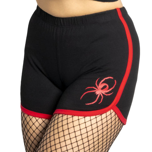 Black Widow Poison Womens Booty Shorts