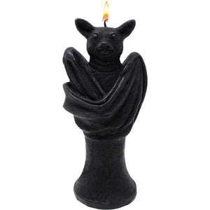 Gothic Bat Shaped Candle