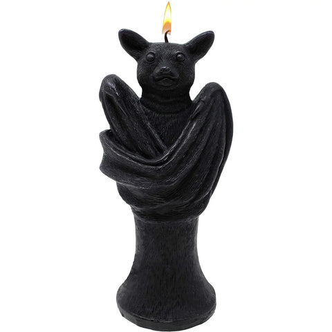 Gothic Bat Shaped Candle
