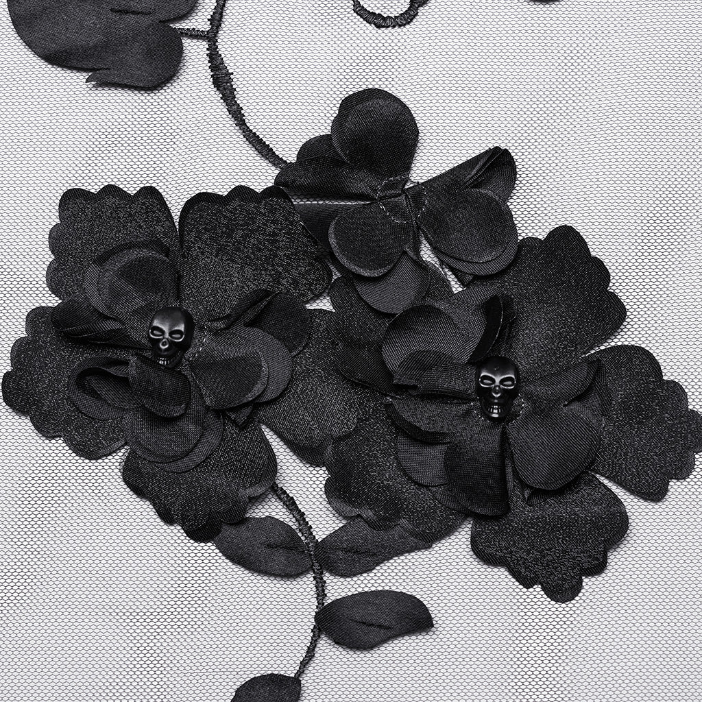 Gothic Floral Veil