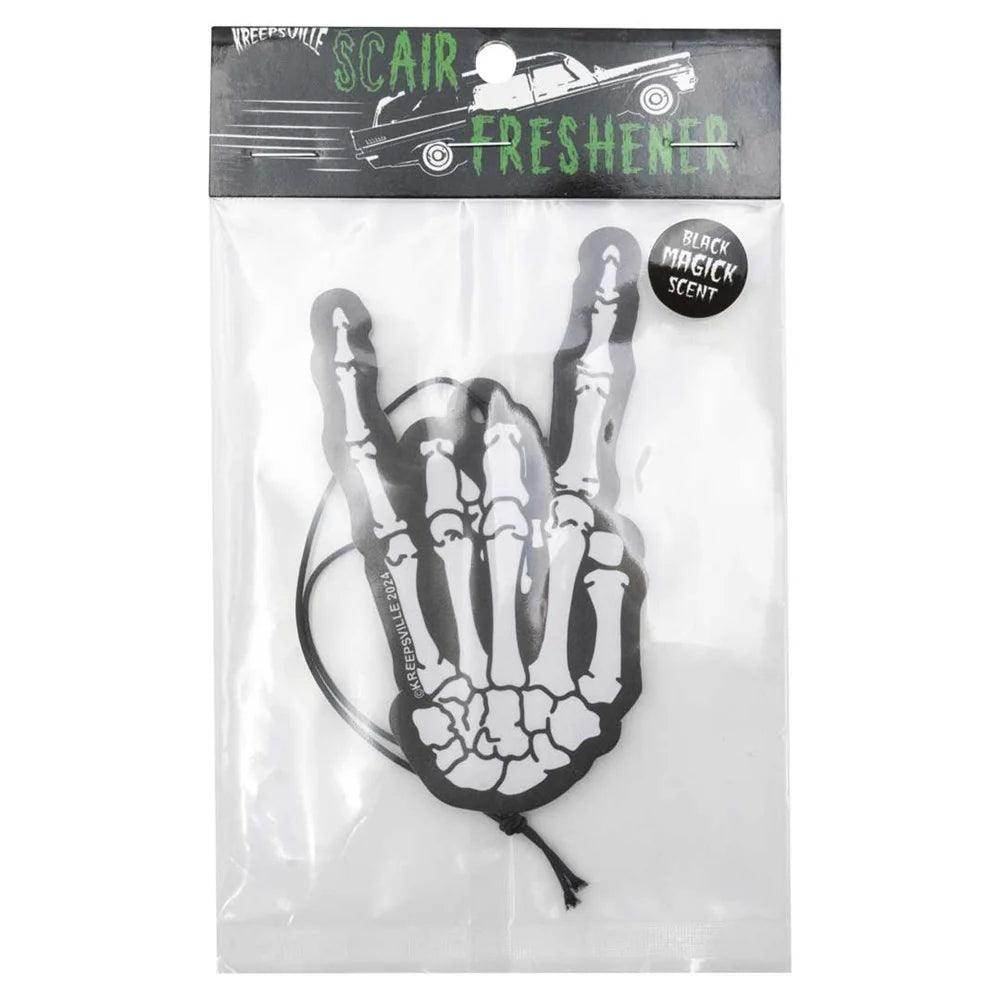 Skeleton Devil Hand Air Freshener