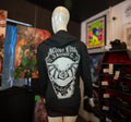 Bloody Rose Bat Hoodie- Women’s Fitted Jersey Full-Zip Hoodie