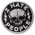 I Hate People - Embroidered Patch
