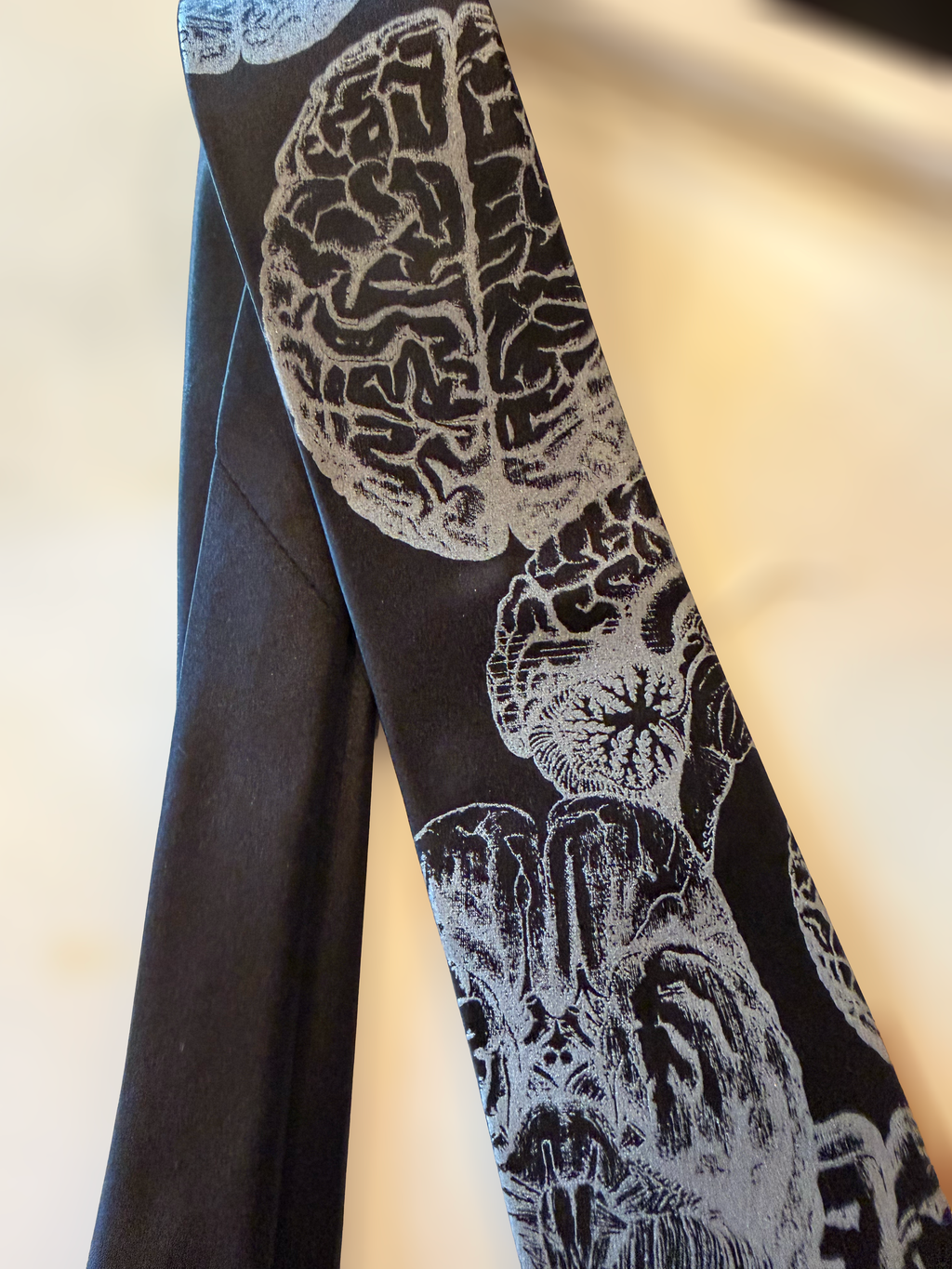 Anatomical Brain Necktie