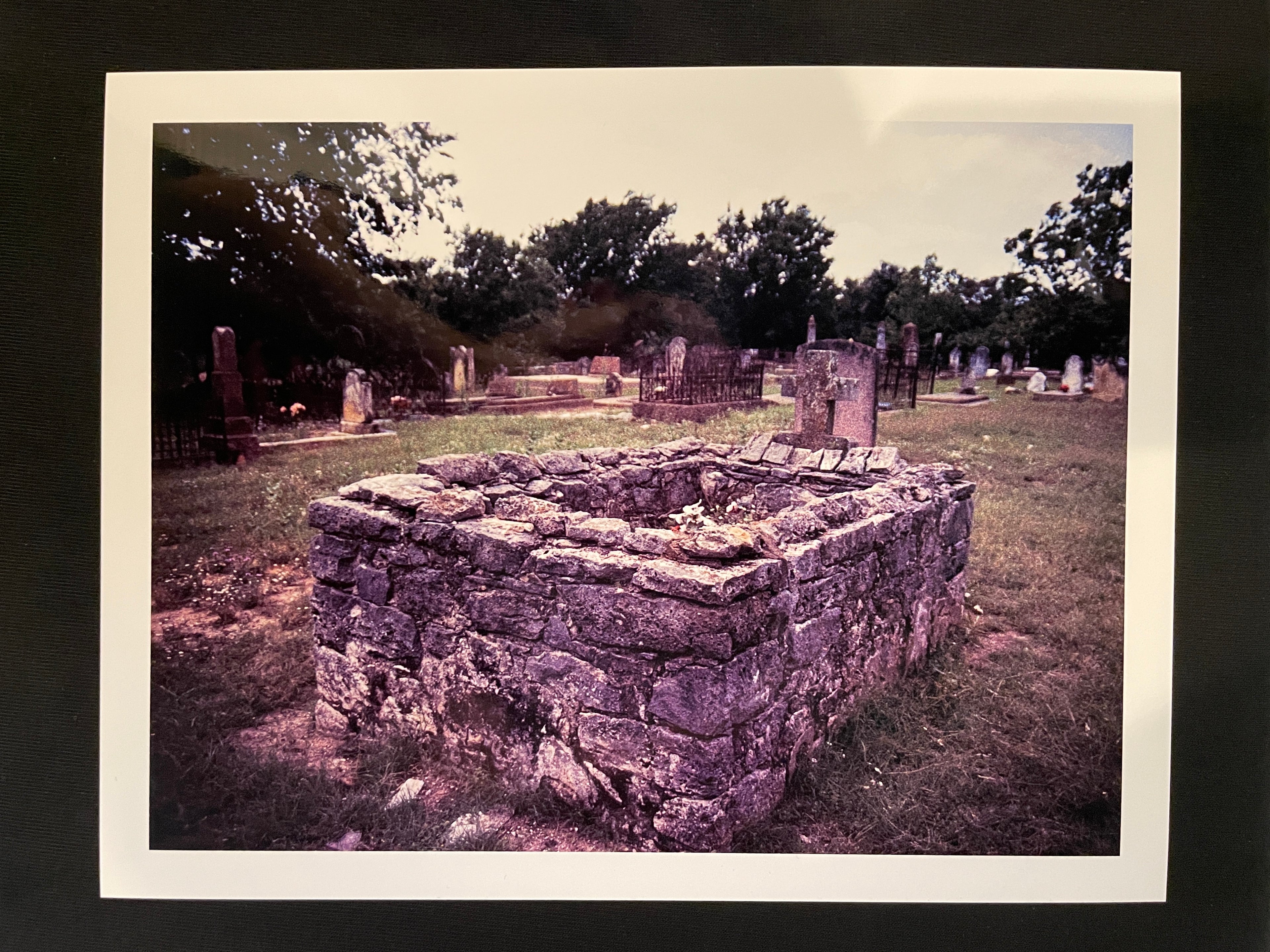 Cemetery Plot - Photo Print