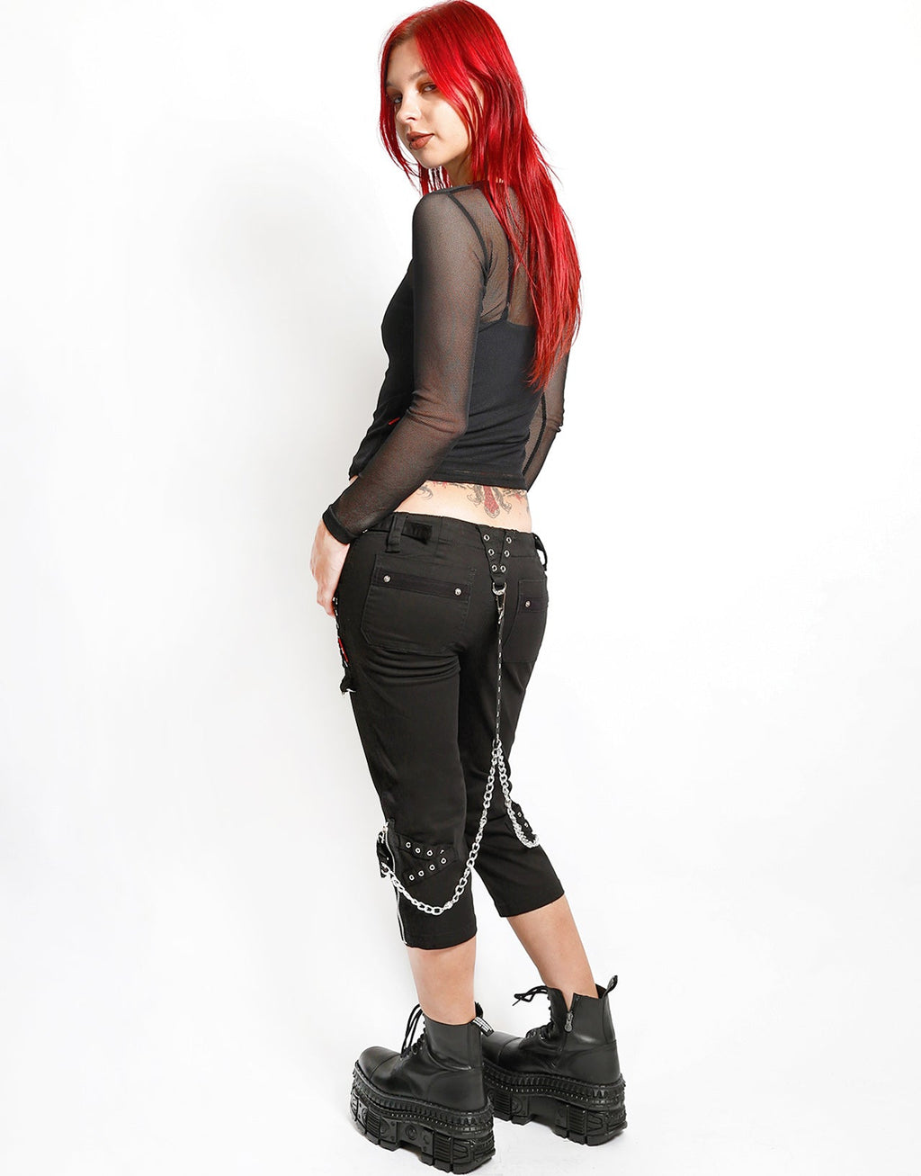 Chain Strap Capri
