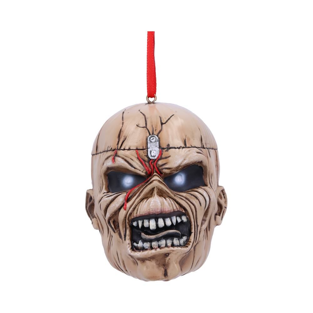 Iron Maiden Trooper Eddie Head Hanging Ornament