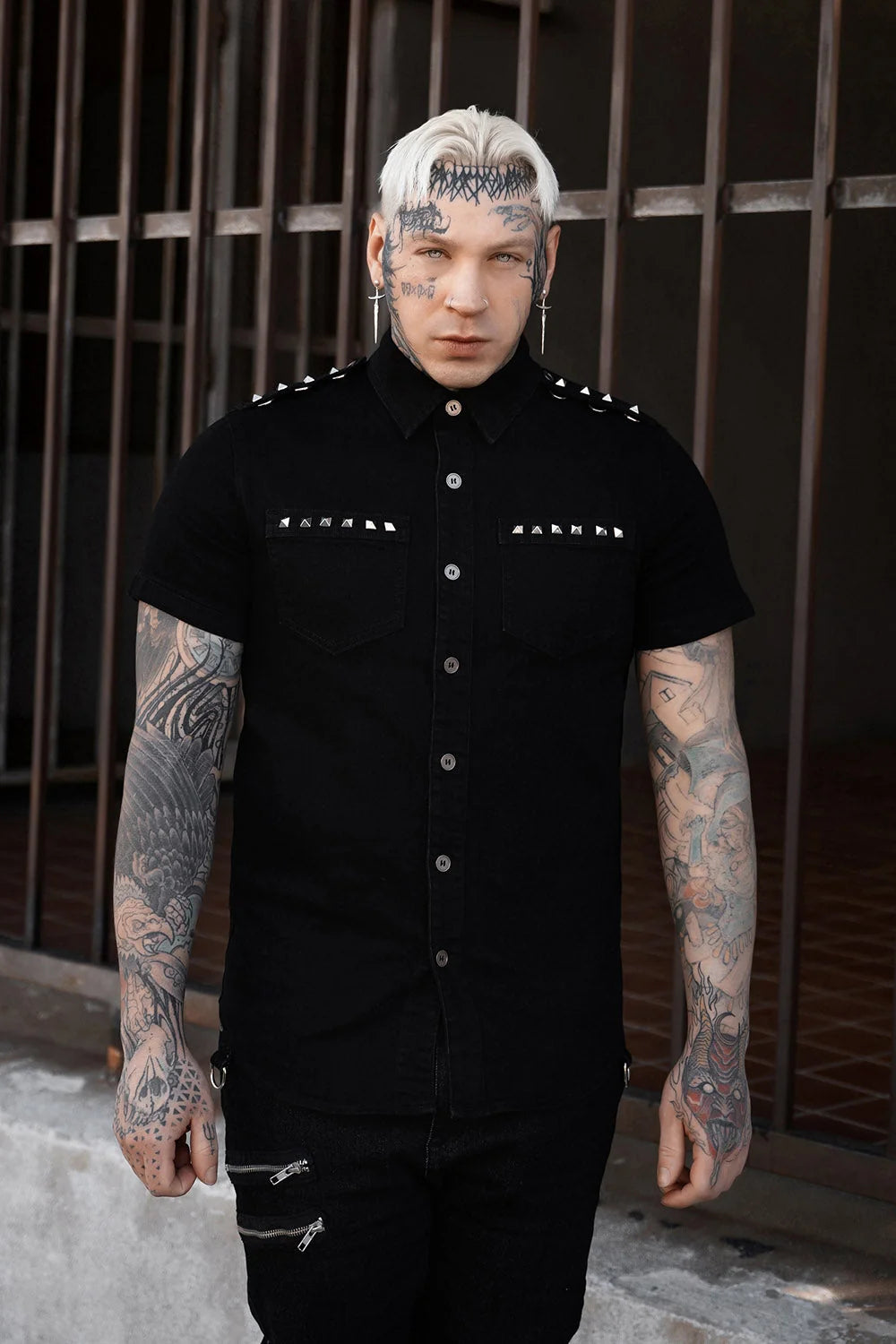 Iron Scourge Button-Down Shirt