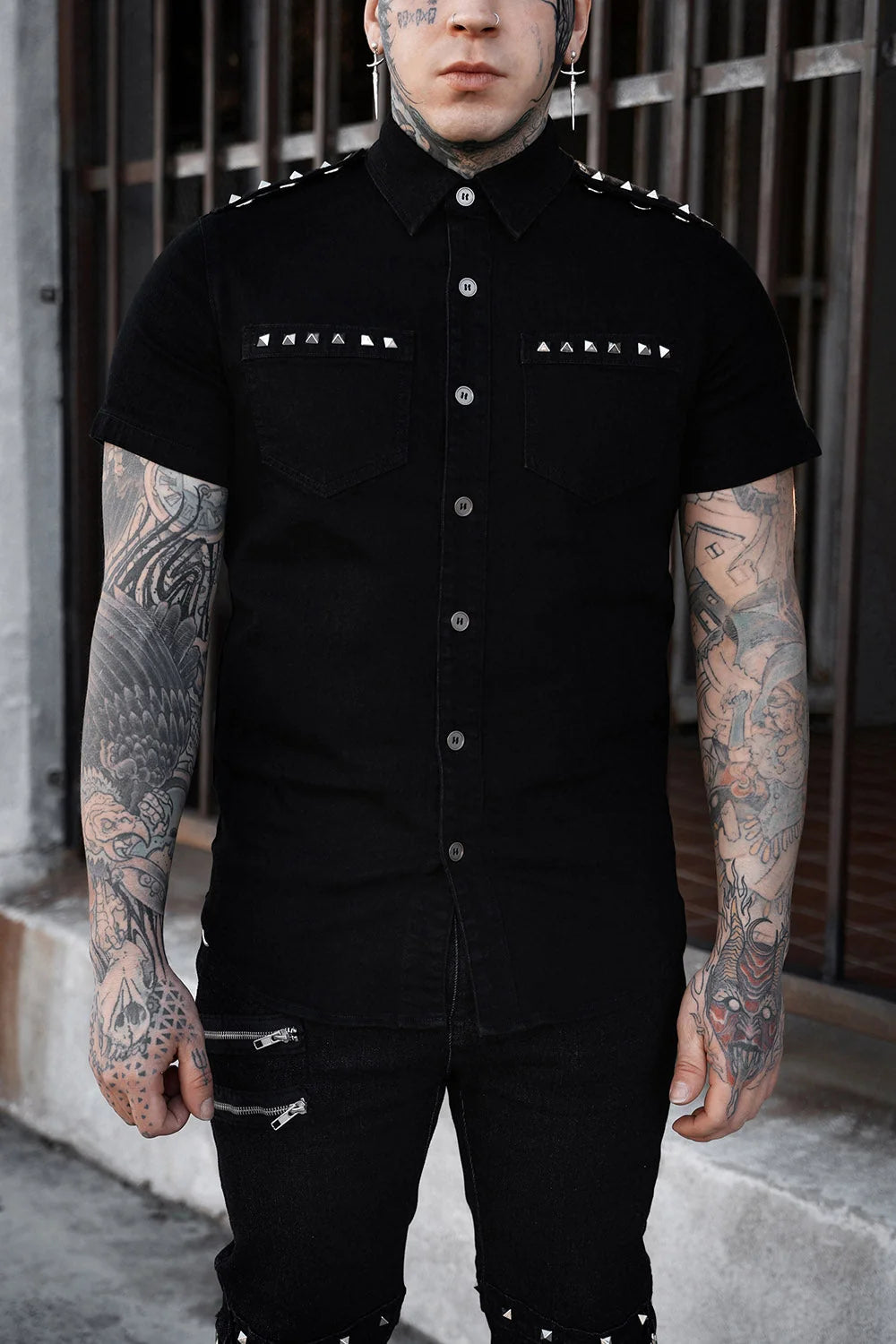 Iron Scourge Button-Down Shirt