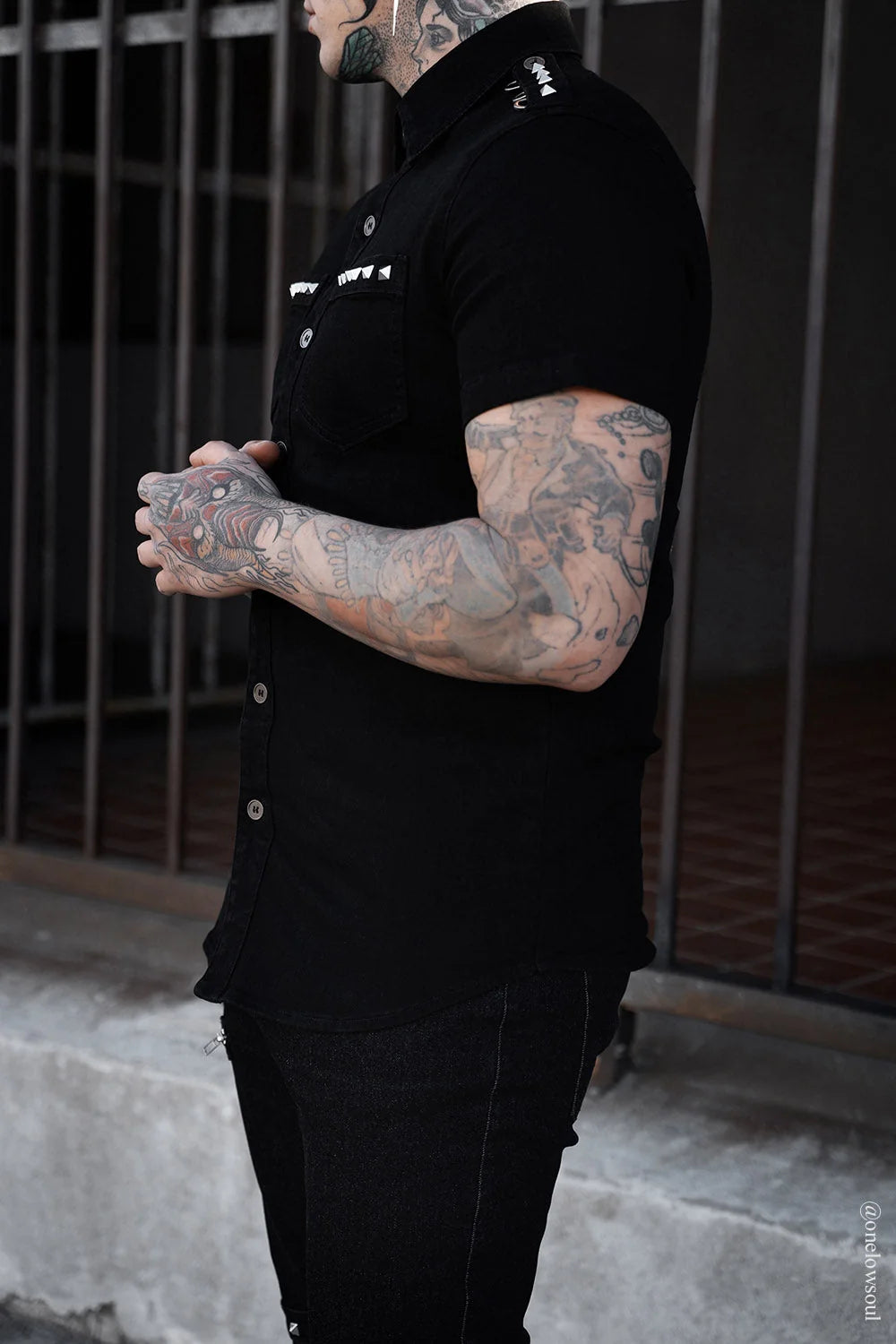 Iron Scourge Button-Down Shirt