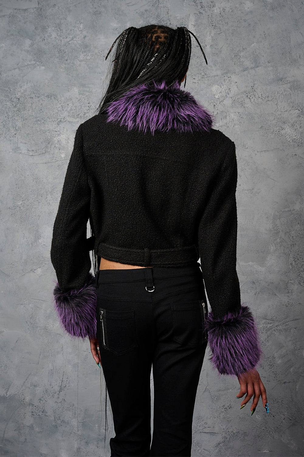 Black/Purple Cold Spell Jacket