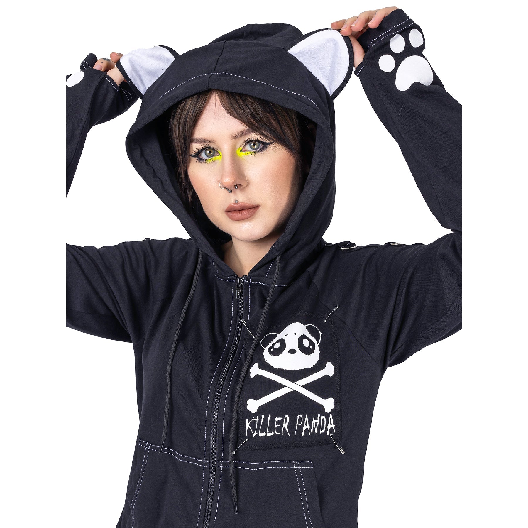 Killer Panda Void Hood – Bloody Rose Boutique