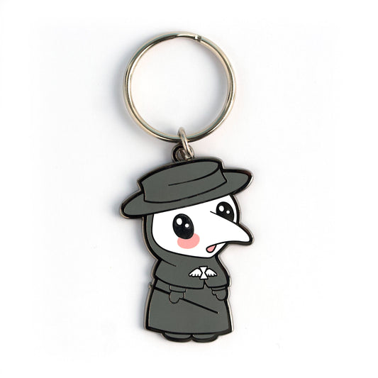 Plague Doctor Keychain