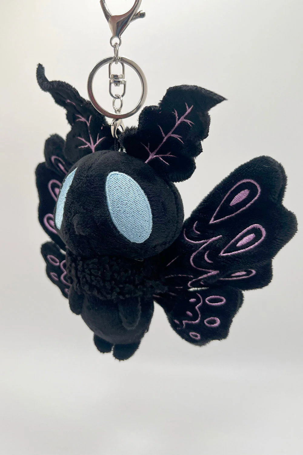 Lunar Moth Plush Keychain