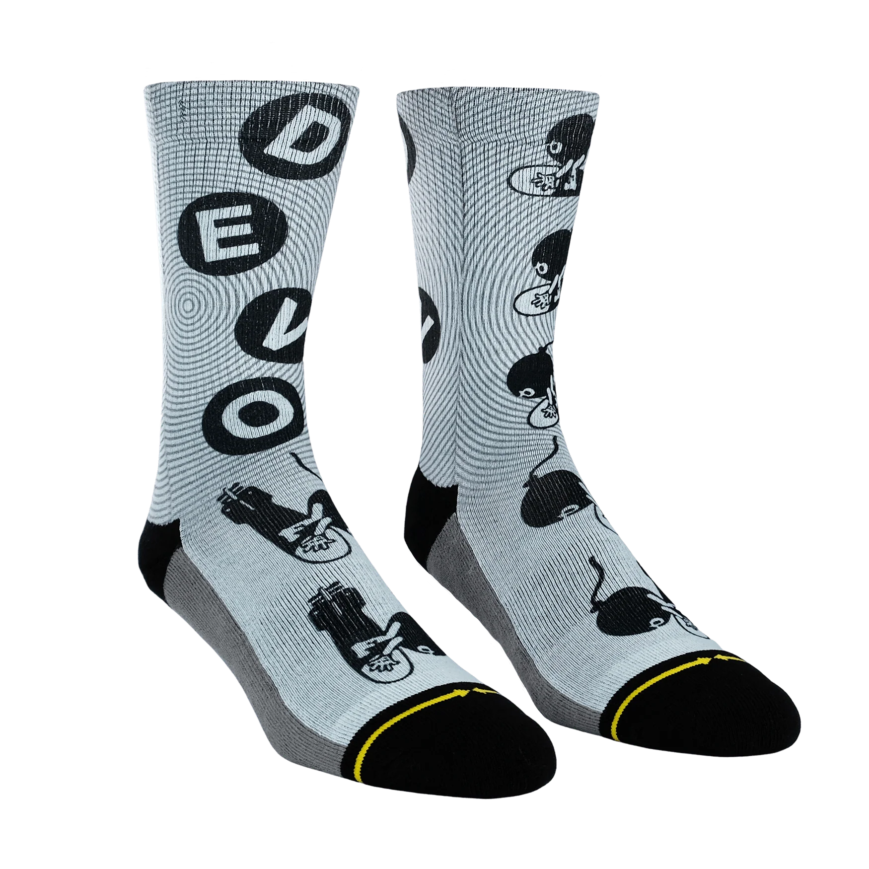 DEVO Bombs Away Crew Sock