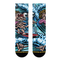 Surf Freak Crew Socks Art By Jimbo Phillips