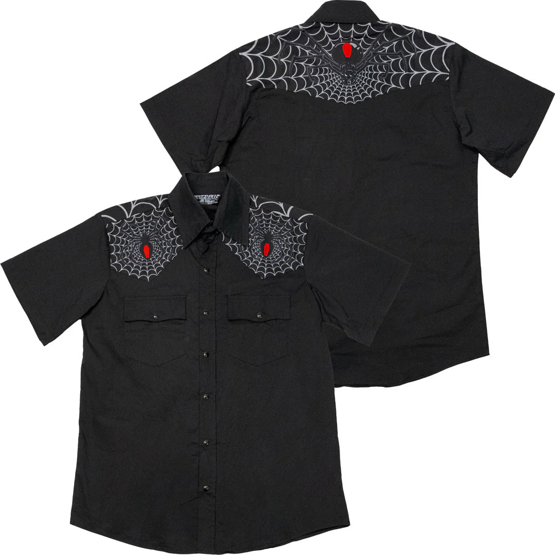 Black Widow Western Shirt